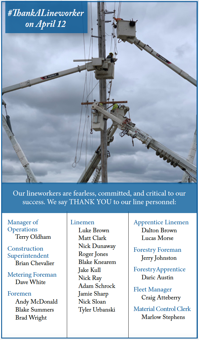 honoring-our-lineworkers-shelby-electric-cooperative